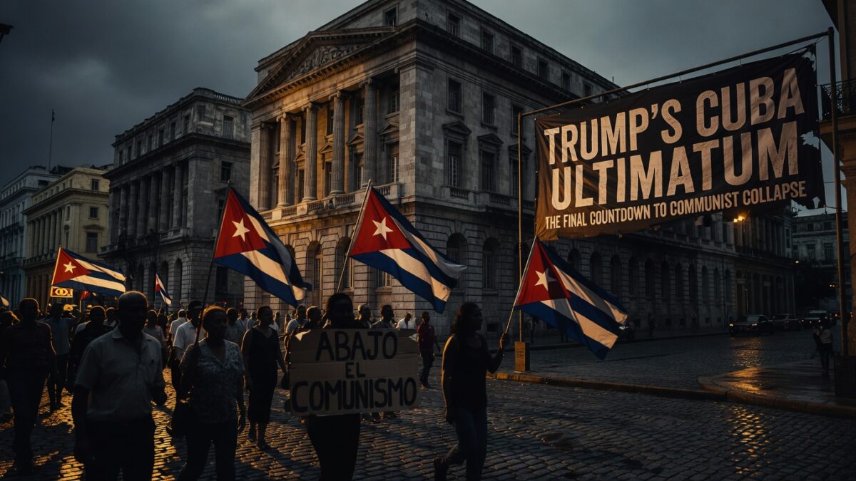 Trump’s Cuba Ultimatum: The Final Countdown to Communist Collapse